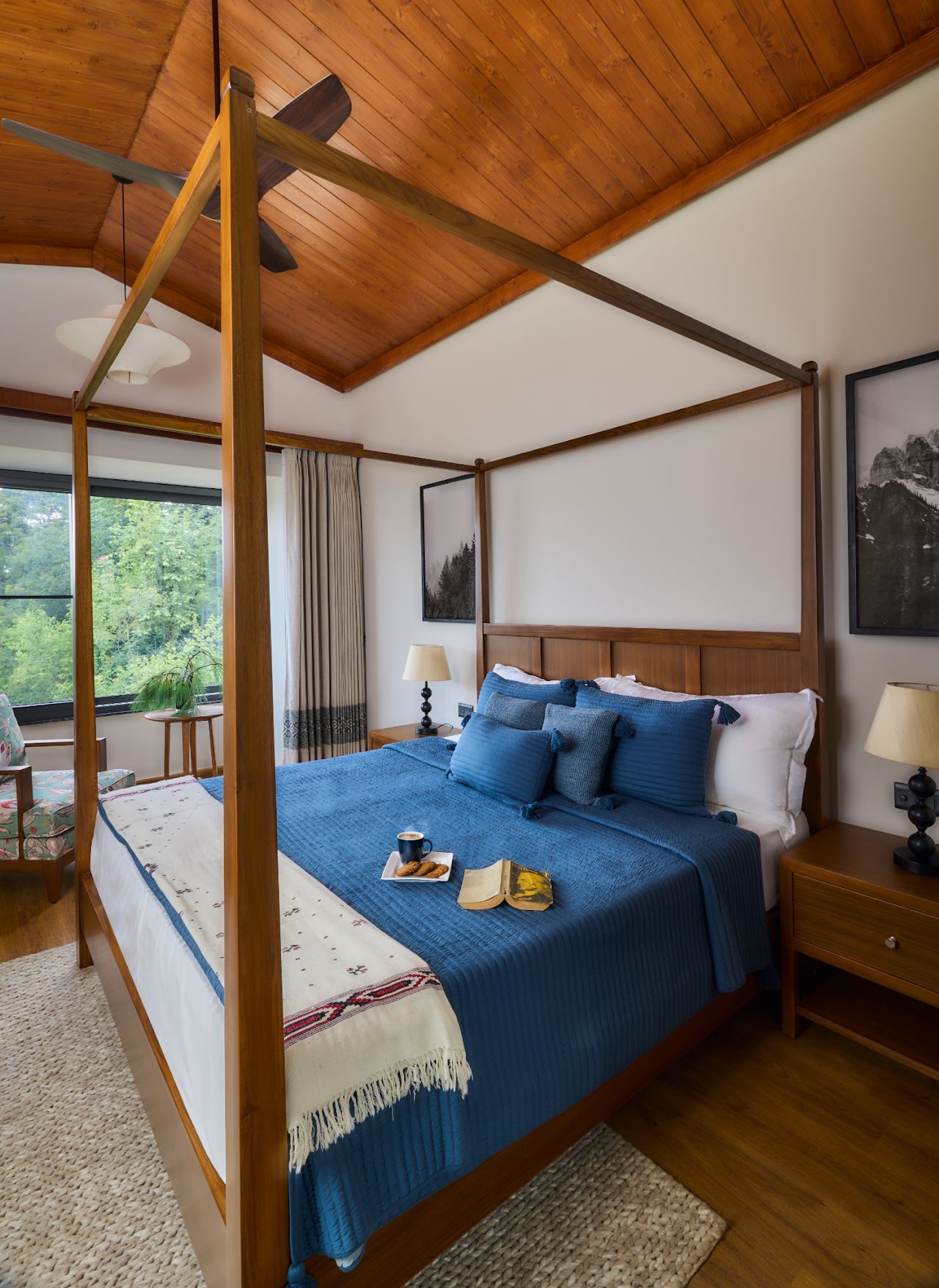 Private pool and resort amenities at VVIE Villas Luxury Homes in the Himalayas